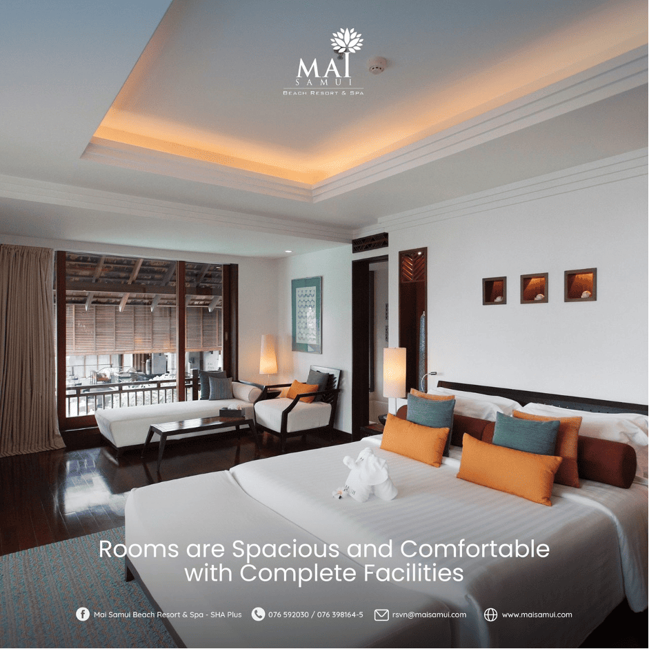 Rooms are Spacious and Comfortable with Complete Facilities